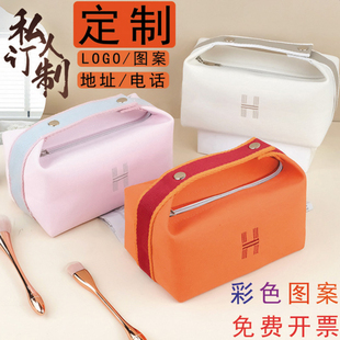 手提防水大容量帆布化妆包女单肩洗漱包定制logo化妆师旅行收纳包