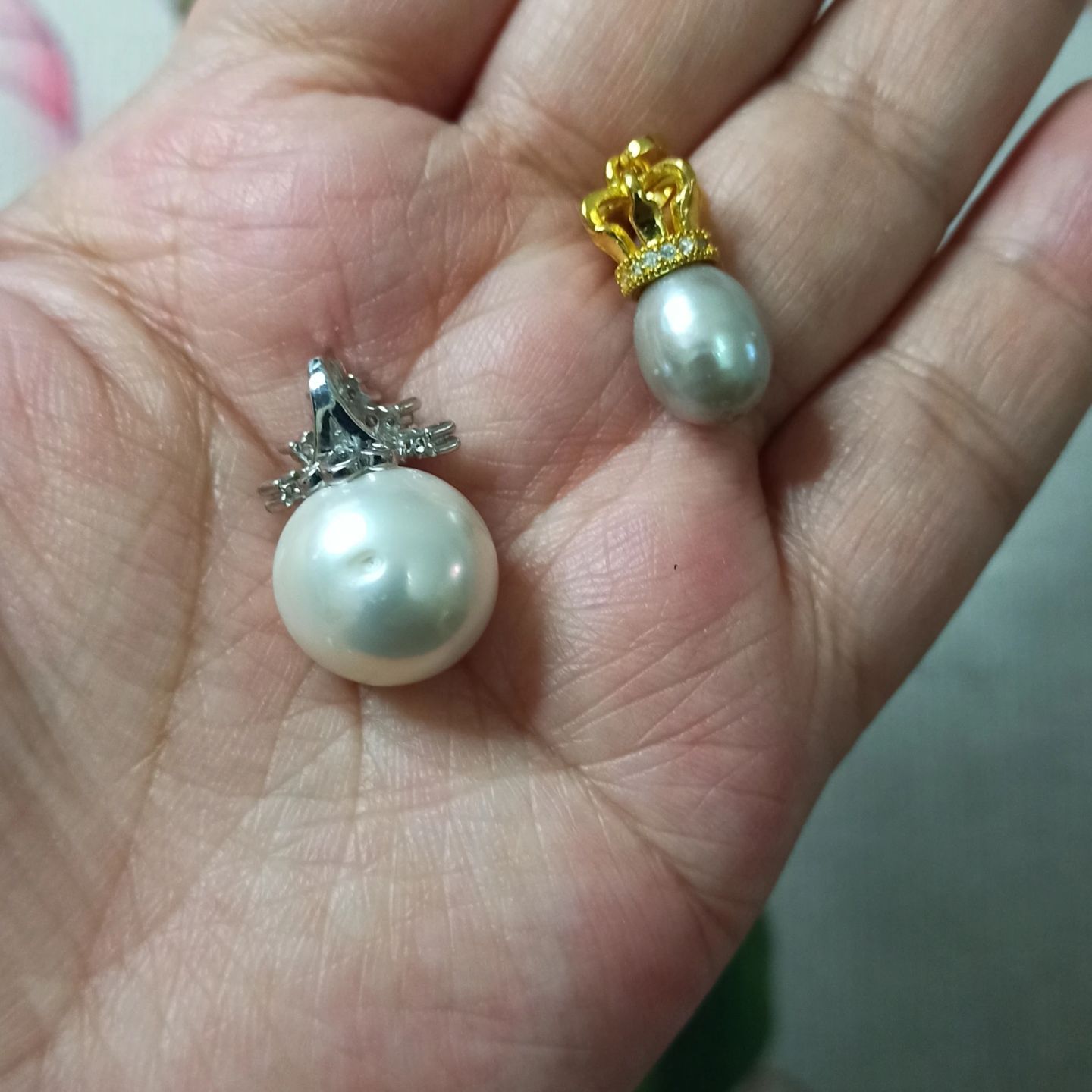 淡水天然珍珠吊坠大龙珠