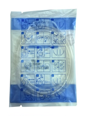 富利凯flexicare一次性使用鼻吸氧管硅胶医用柔软新生儿童成人