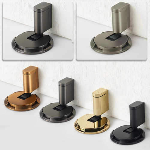 防风地吸新款防撞机械隐形门阻器门碰门挡器卫生间门吸免打孔地吸