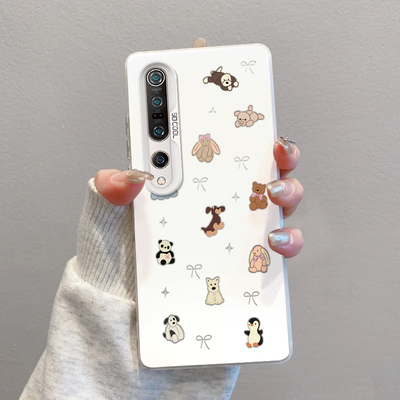 小米10手机壳磨砂彩银IMD