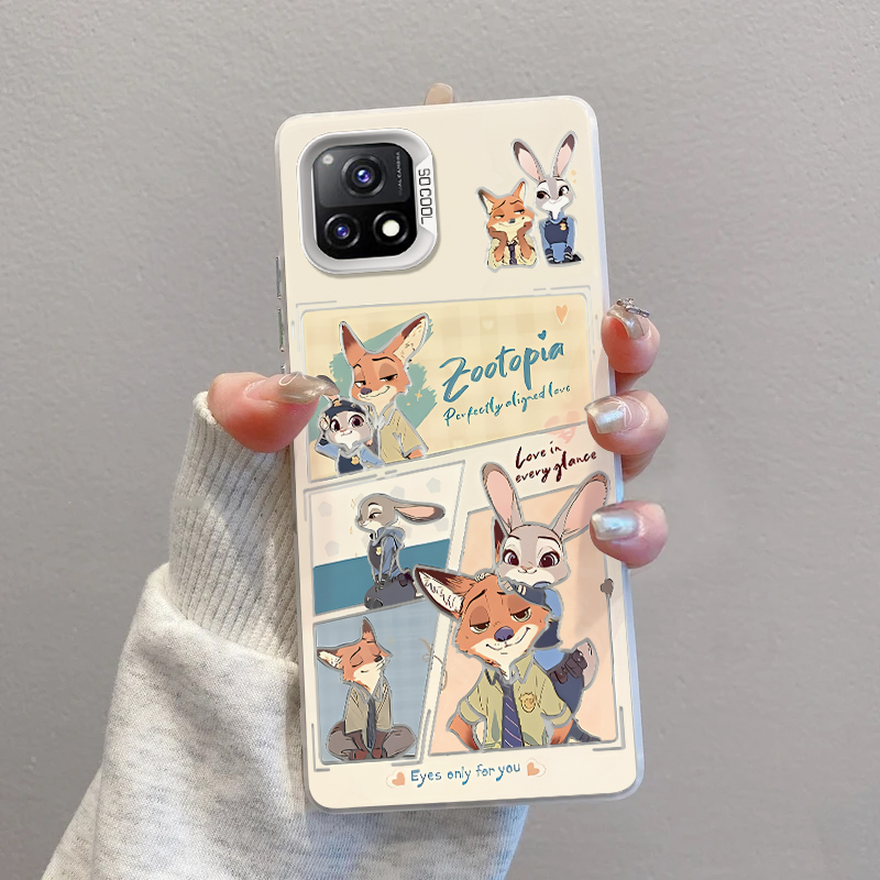 IQOOU3手机壳尼克和朱迪漫画