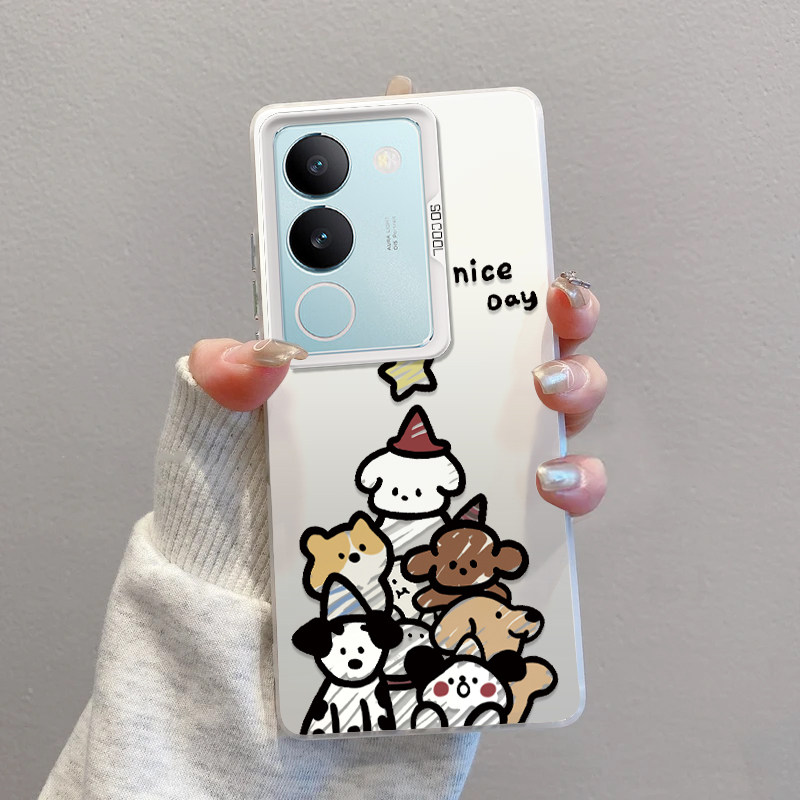 VIVOS17手机壳圣诞星星小狗