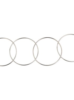 【四连环 简装】魔术道具 玩具神秘 中国环直径cm maic