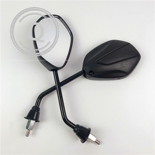 豪爵适用灵迪电喷款后视镜