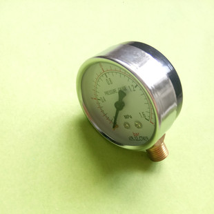 4接头2分立式 16kg量程1.6mpa 空气压缩机配件气压表 气泵压力表