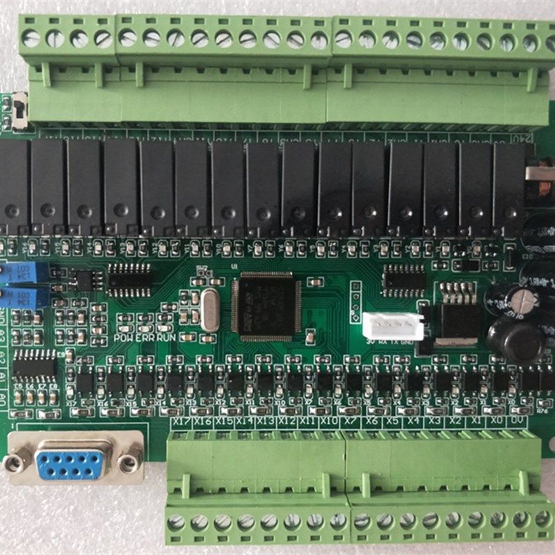 国产PLC工控板 FX1N 30MR 32MR 直接下载 监控 可编程控制器,纺织面料/辅料/配套,其他纺织机械,淘宝优惠券,粉丝福利购,淘宝优惠卷