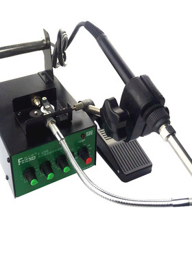 脚踏自动出锡焊锡机 送锡焊枪 恒温防静电936电烙铁F3200(60W)