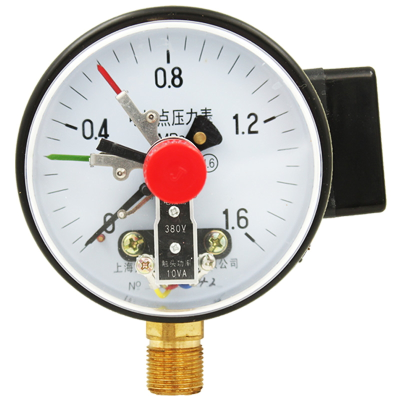 促销电接点压力表YX-100水泵压力开关1.6MPa水压表10公斤管道真空