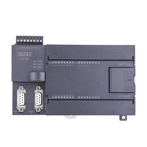 SEEKU PLC工控板FX2N1N 20MRMT30MRMT模拟量220V带壳菱编程控制器