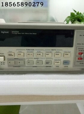 美国进口KEYSIGHT 34420A AGILENT 安捷伦34420A 毫微伏/微欧表