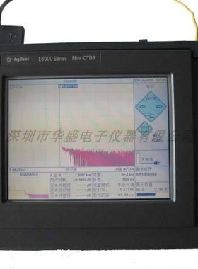 美国安捷伦Aglient E6000/E6000C E6003A单模 OTDR光纤时域反射仪