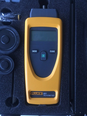 福禄克FLUKE 931 F931转速测量测速仪数字转速表数显接触式转速计