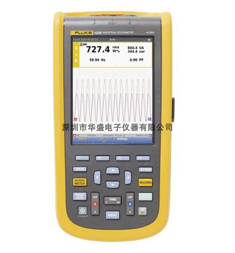 美国Fluke福禄克125B数字示波器 手持工业万用示波表 进口仪器