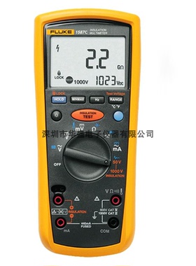 FLUKUKE/福禄克 1587C 绝缘万用表 兆欧表 促销 包邮