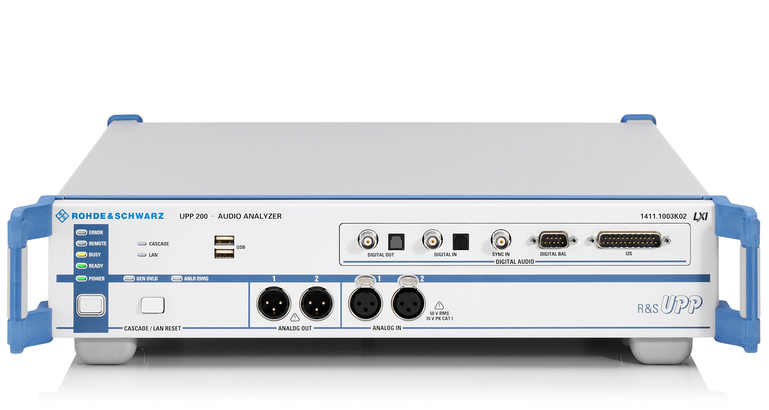 R&S罗德与施瓦茨UPP400 UPP800 UPZ 音频分析仪音频开关租售 回收