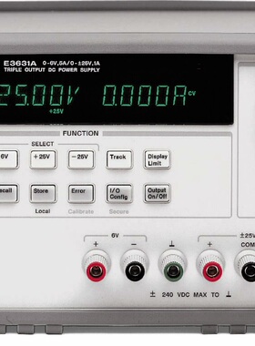现货租售Agilent安捷伦电源E3631A E3632 E3633A E3634A直流电源