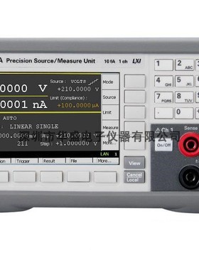 KEYSIGHT/是德科技 B2911A精密型电源/测量单元 单通道 10fA 210V