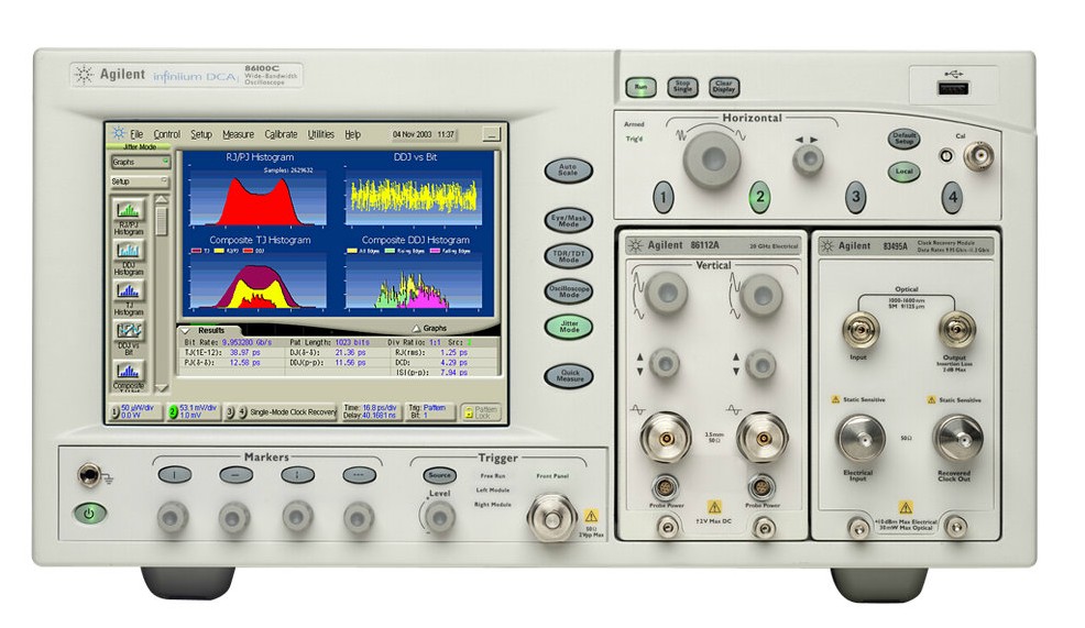 租售agilent 安捷伦 86100C Infiniium DCA-J宽带示波器主机