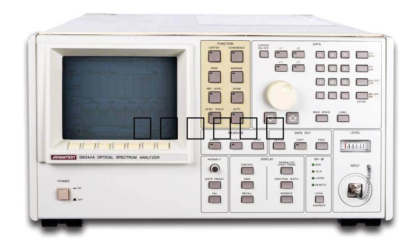 日本爱德万Advantest Q8344A 光谱分析仪