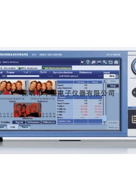 罗德R&S VTE/VTC 高清测试仪 视音频分析仪