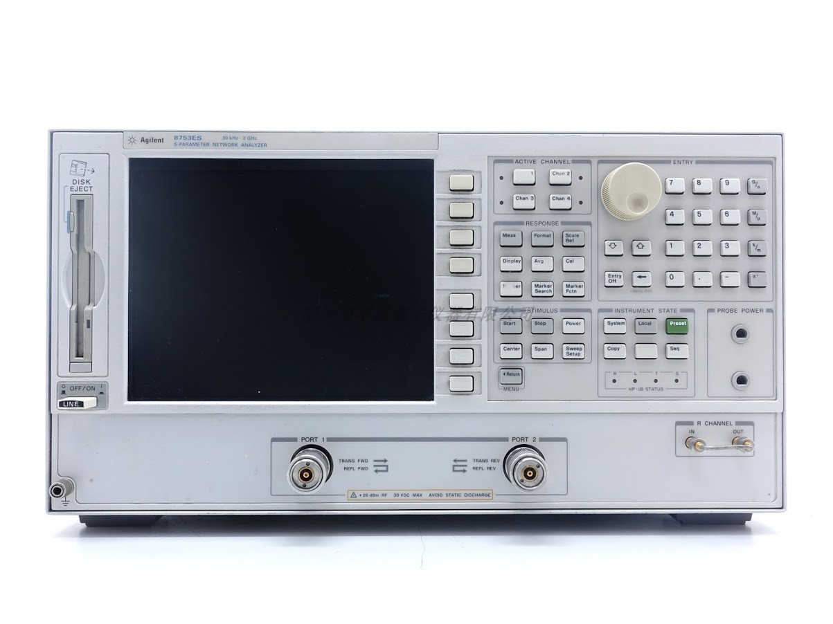 租售安捷伦Agilent 8753E RF 网络分析仪, 30 kHz至3GHz