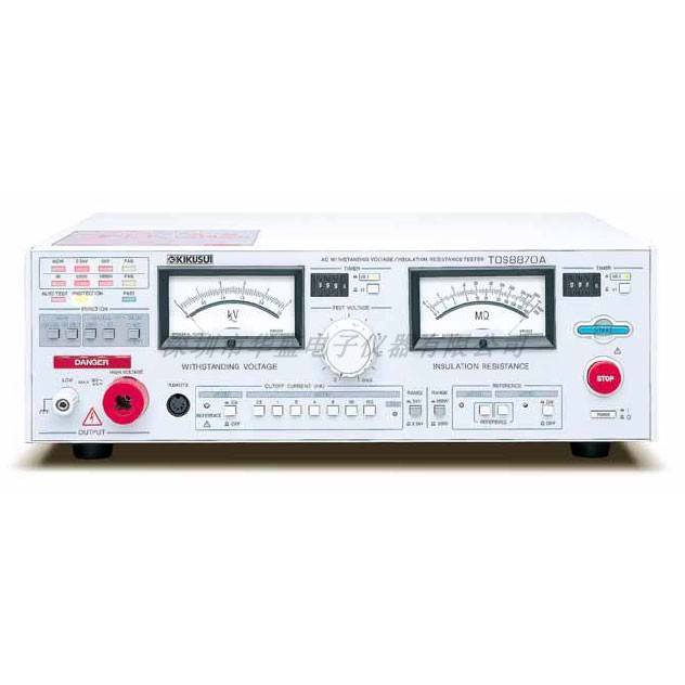 日本Kikusui/菊水TOS8870A 耐压/绝缘电阻测试仪[5kV AC]