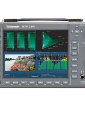 Tektronix/泰克 WFM 5200 视频波形监视器 多格式波形监测仪