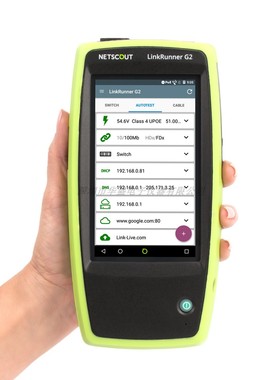 NETSCOUT LinkRunner G2智能网络测试仪