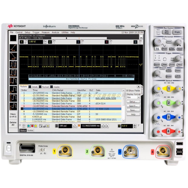 租售KEYSIGHT是德科技/安捷伦DSO9404A示波器美国进口
