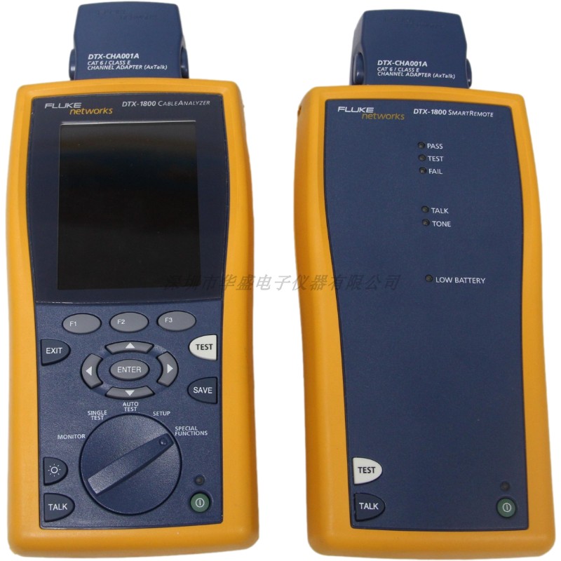 美国福禄克Fluke DTX-1800七类电缆认证分析仪DTX1800C现货租售