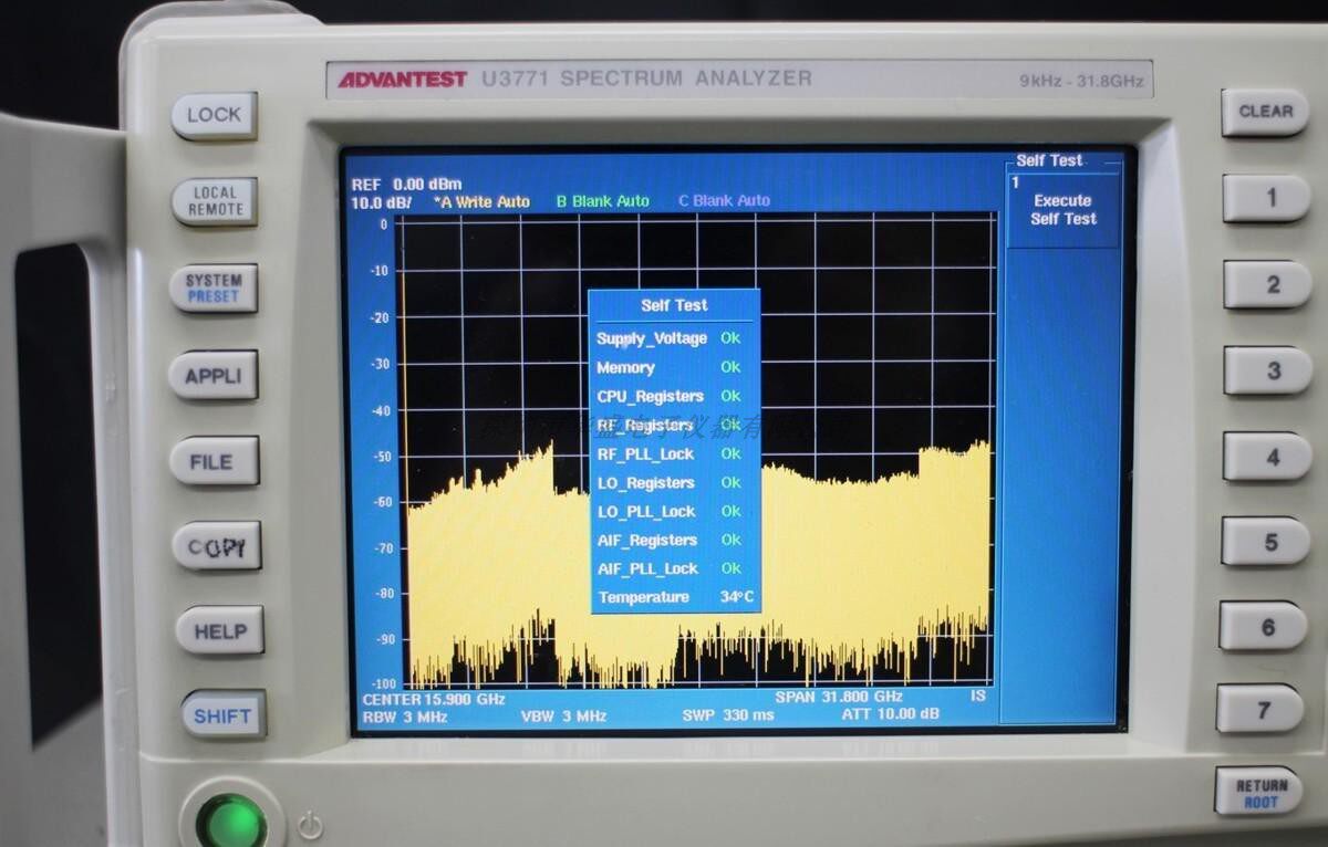 日本原装进口Advantest爱德万U3771频谱分析仪9KHz–31.8GHz