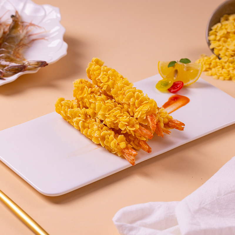 脆脆虾外壳酥脆，虾肉鲜甜