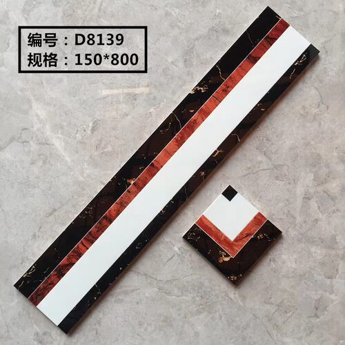 金刚釉波导线地脚线线条地框线波打线客厅餐厅过道收边线瓷砖地砖