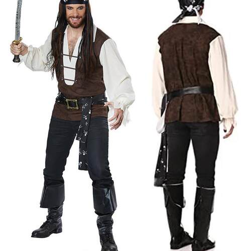 Halloween cosplay pirate cosplay costume万圣节cos海盗表演