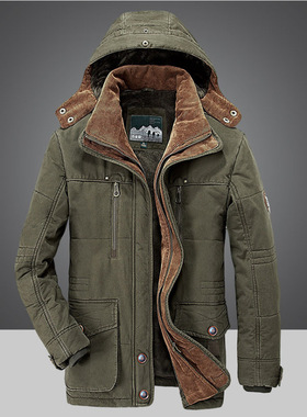 Men's winter cotton jacket for young people casual style