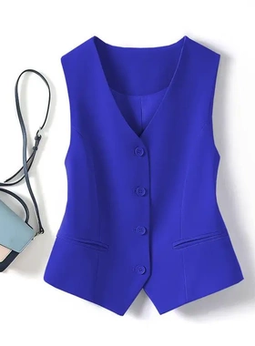 Waistcoat for Women Short Vest 西装马甲女小背心短款马夹