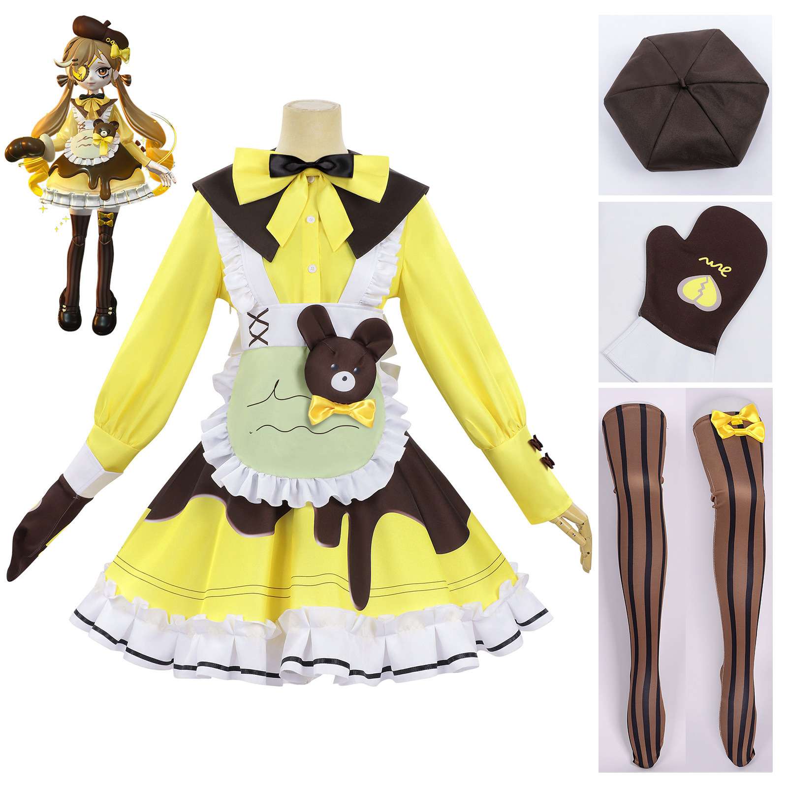HalloweenSweetDressCosOutfit图片