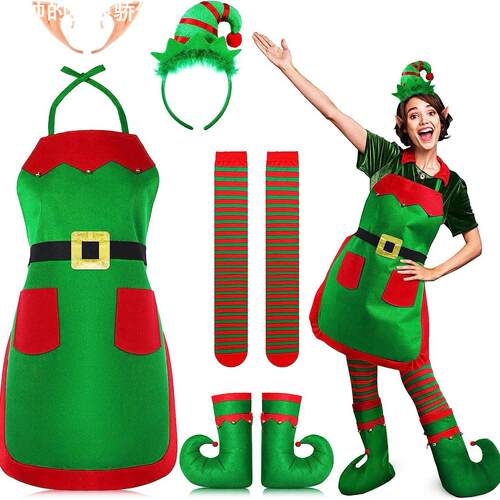 ChristmasKitchenApronFamily