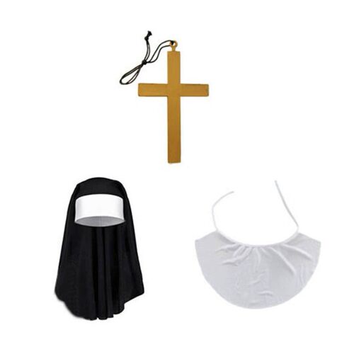 HalloweenNunDressAccessorySet