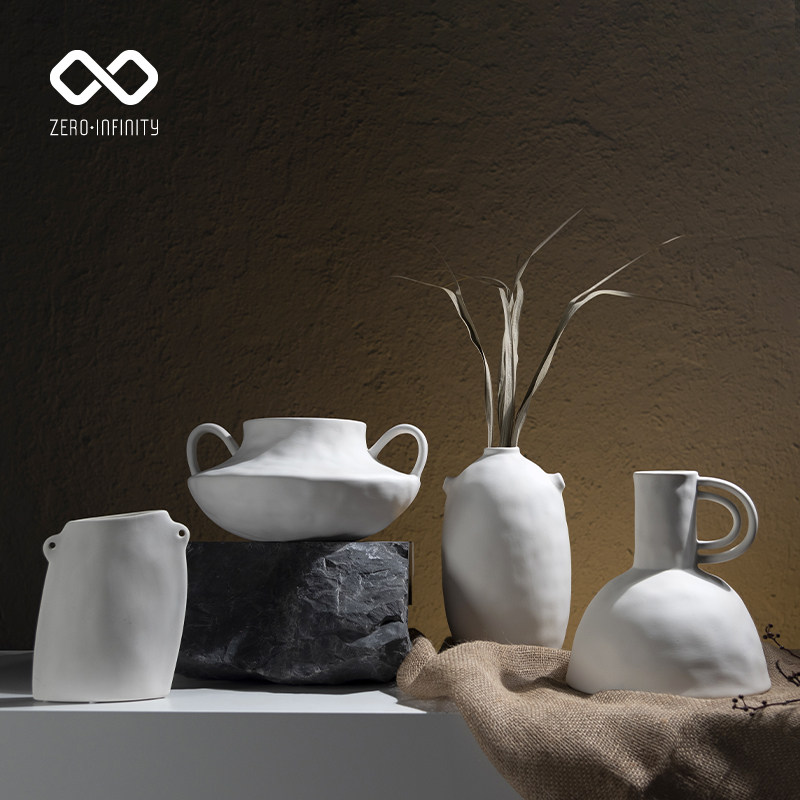 无形万象侘寂风陶瓷家居花瓶