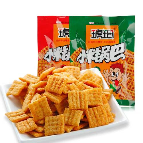 麻辣牛肉味琥珀小米锅巴