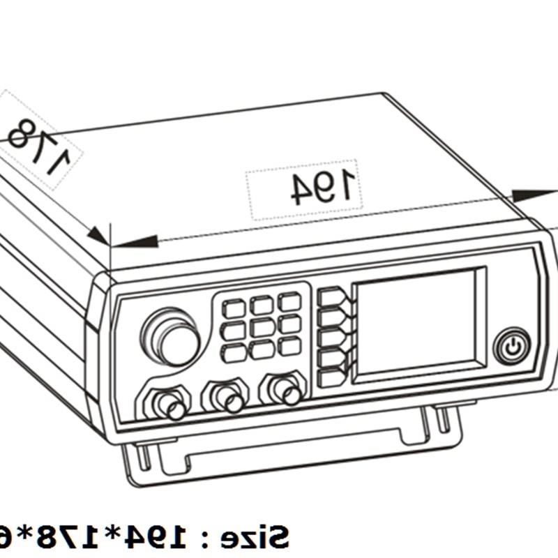 明禾JDS6600全数控DDS双通道函数任意波信号发生器源频率计扫频仪