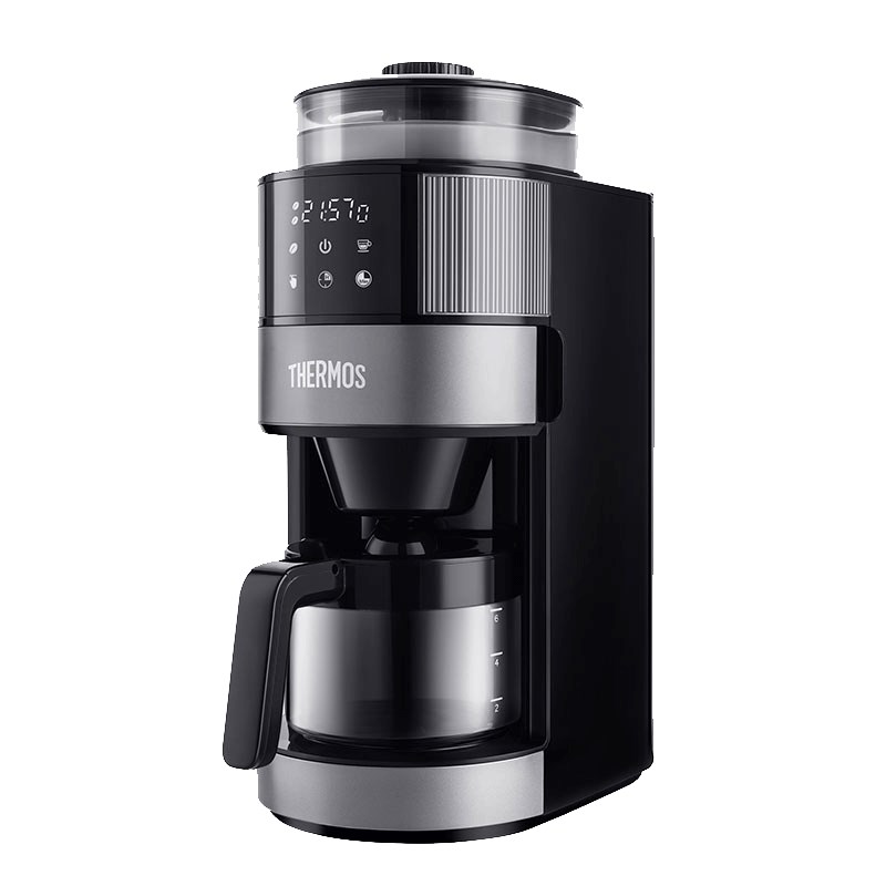 膳魔师咖啡机全自动研磨一体机家用豆粉两用滴漏式咖啡机EHA-3461