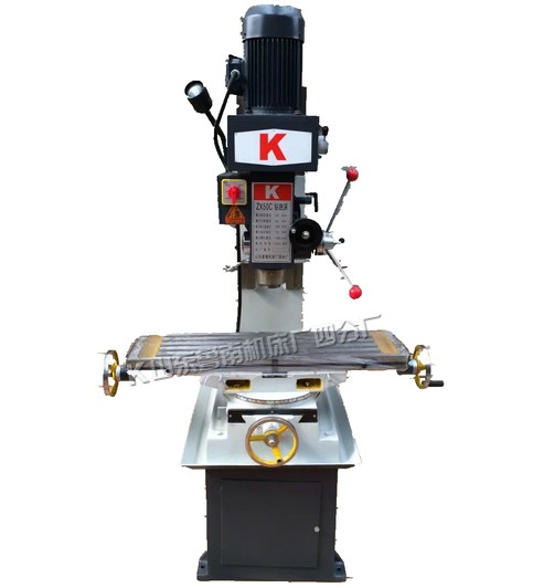 热销鲁南多功能铣钻床ZX50C小型钻铣床 双速全铜电机齿轮变速机床