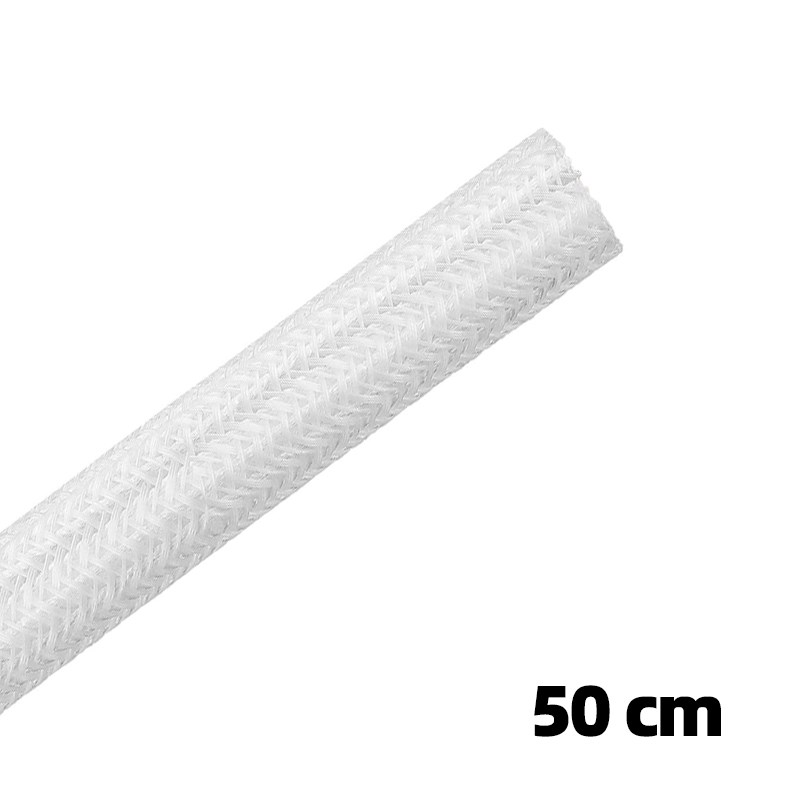 阻燃尼龙编织网管PET伸缩套管黑色蛇皮网 电缆电线保护套管理线器