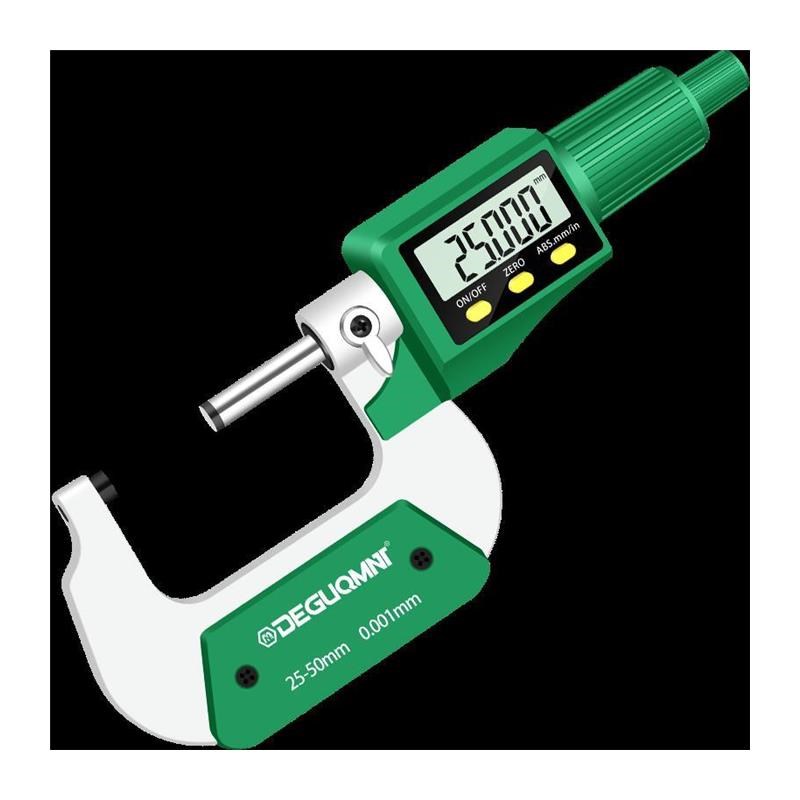 推荐外径千分尺高精度0.001数显电子测厚仪0-25螺旋测微器卡尺