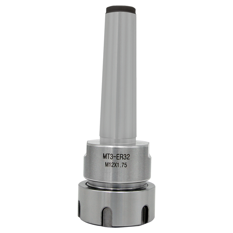 莫氏铣刀柄ER32扁尾后拉MT2/3/B45铣夹头25/40台钻4号铣床锥度刀