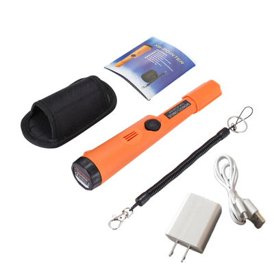 小型金属探测器防水定q位棒高精度牛胃探铁金银铜地下大深度寻宝