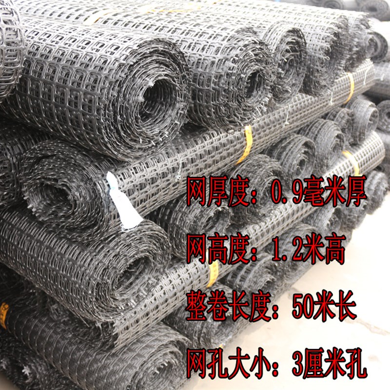 塑料养殖网格养鸡养鸭围栏网防护网圈玉米土工格栅防护网拦鸡漏粪